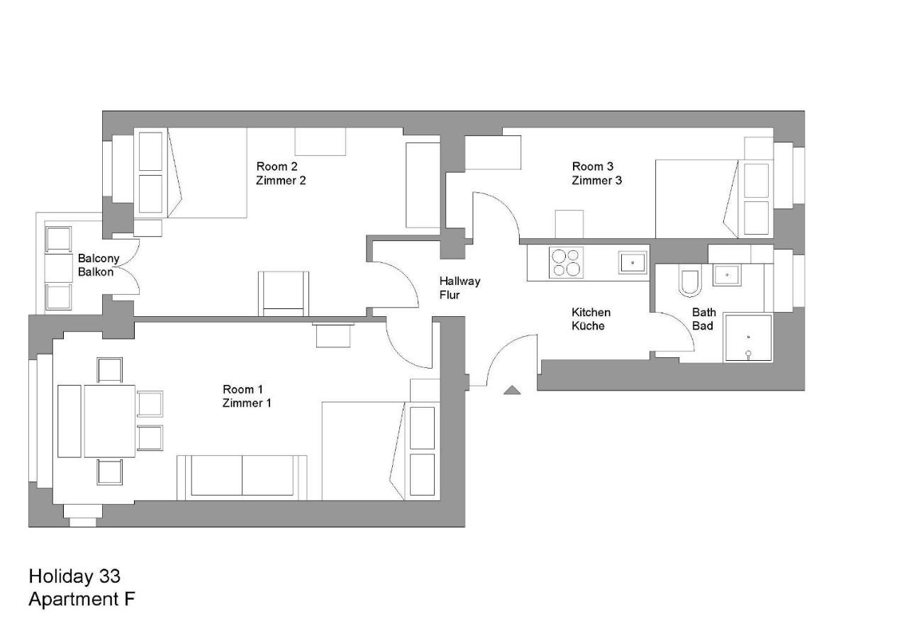 Appartamento 33 Efg Schoenhauser Allee Mit Balkon
